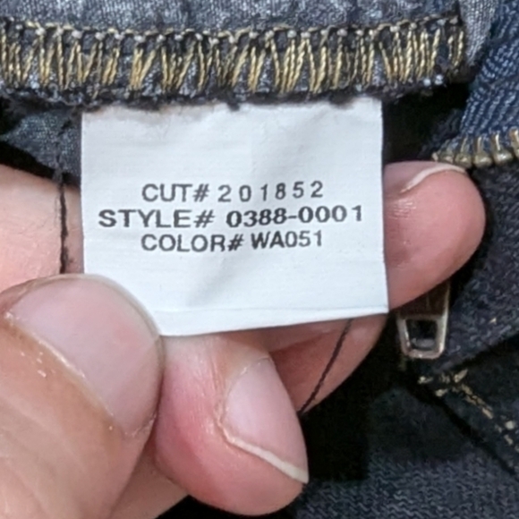 Paige Fairfax Black Stretch Bootcut Low Rise Jeans (12) - Picture 8 of 12